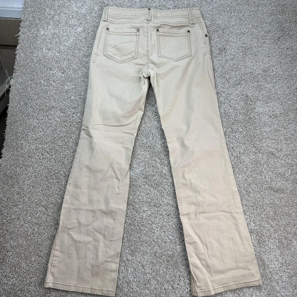 Gap Jeans Kids 14 Regular 28x28 Beige Straight Leg Denim Casual Play School
